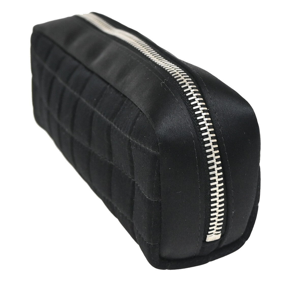 Chanel Chocolate Bar Clutch Nylon Black Nylon Clutche & Pouche Bag