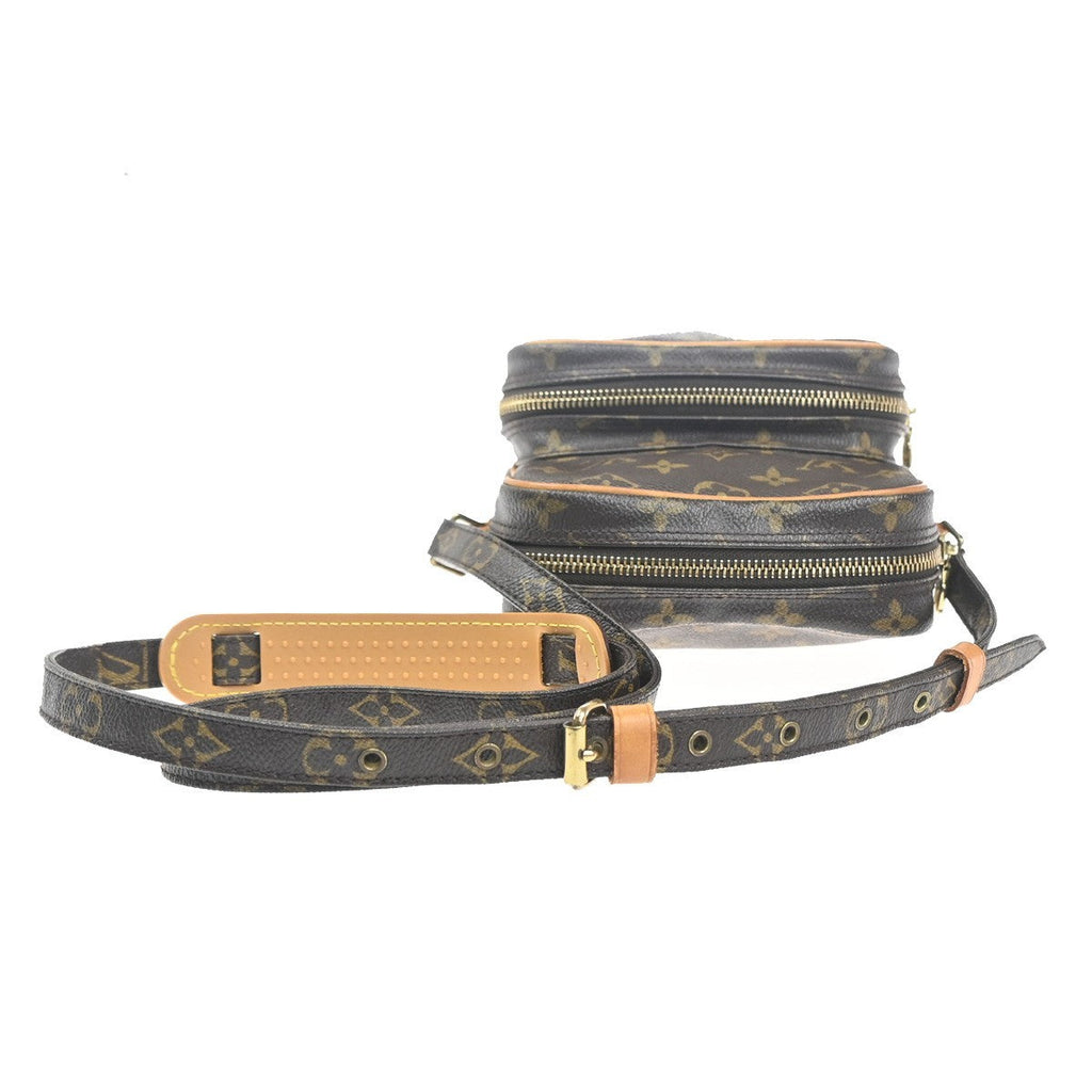 Louis Vuitton Amazone Bag Monogram Canvas Brown Canvas Shoulder Bag
