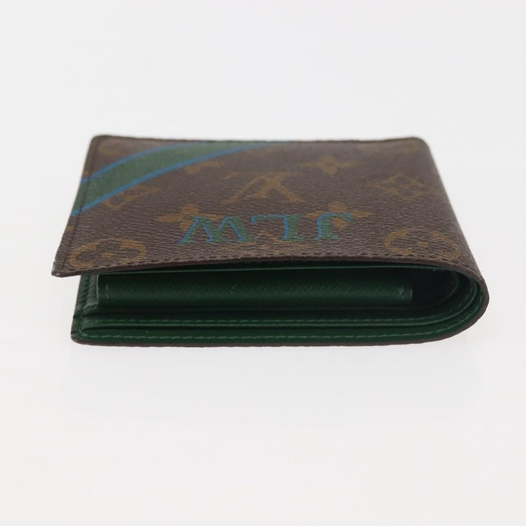 Louis Vuitton Marco Wallet Monogram Canvas Brown Canvas Wallets Accessory