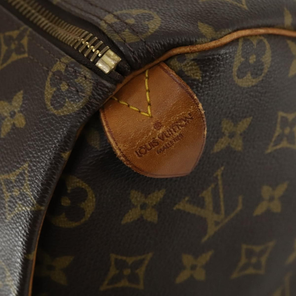 Louis Vuitton Keepall Bag Monogram Canvas Brown Canvas Travel Bag