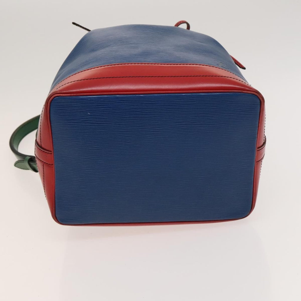 Louis Vuitton Tricolor Noe Handbag Epi Leather Blue Leather Bag