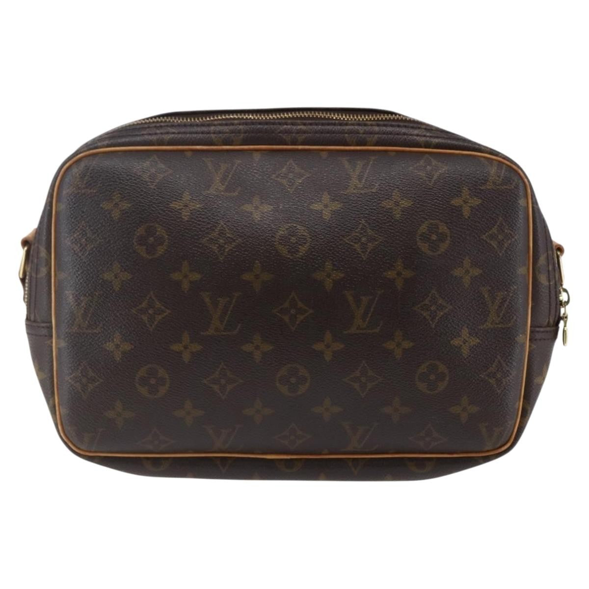 Louis Vuitton Reporter Bag Monogram Canvas Brown Canvas Bag