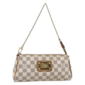 Louis Vuitton Eva Handbag Damier Beige Canvas Bag