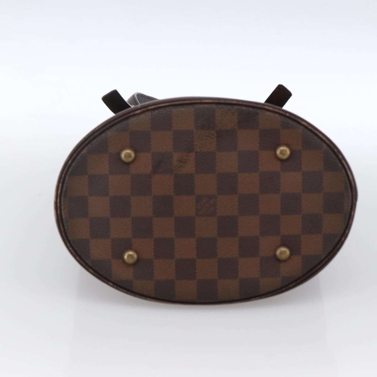 Louis Vuitton Marais Bucket Bag Damier Brown Canvas Shoulder Bag
