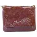 Louis Vuitton Thompson Street Handbag Monogram Vernis Purple Patent_Leather Shoulder Bag