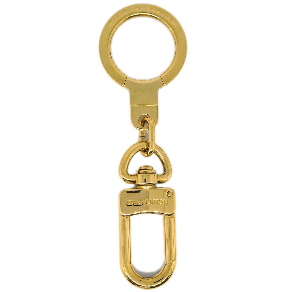 Louis Vuitton Bolt Pochette Extender Keychain Metal Gold Gold_Plated Charms And Keychains Accessory