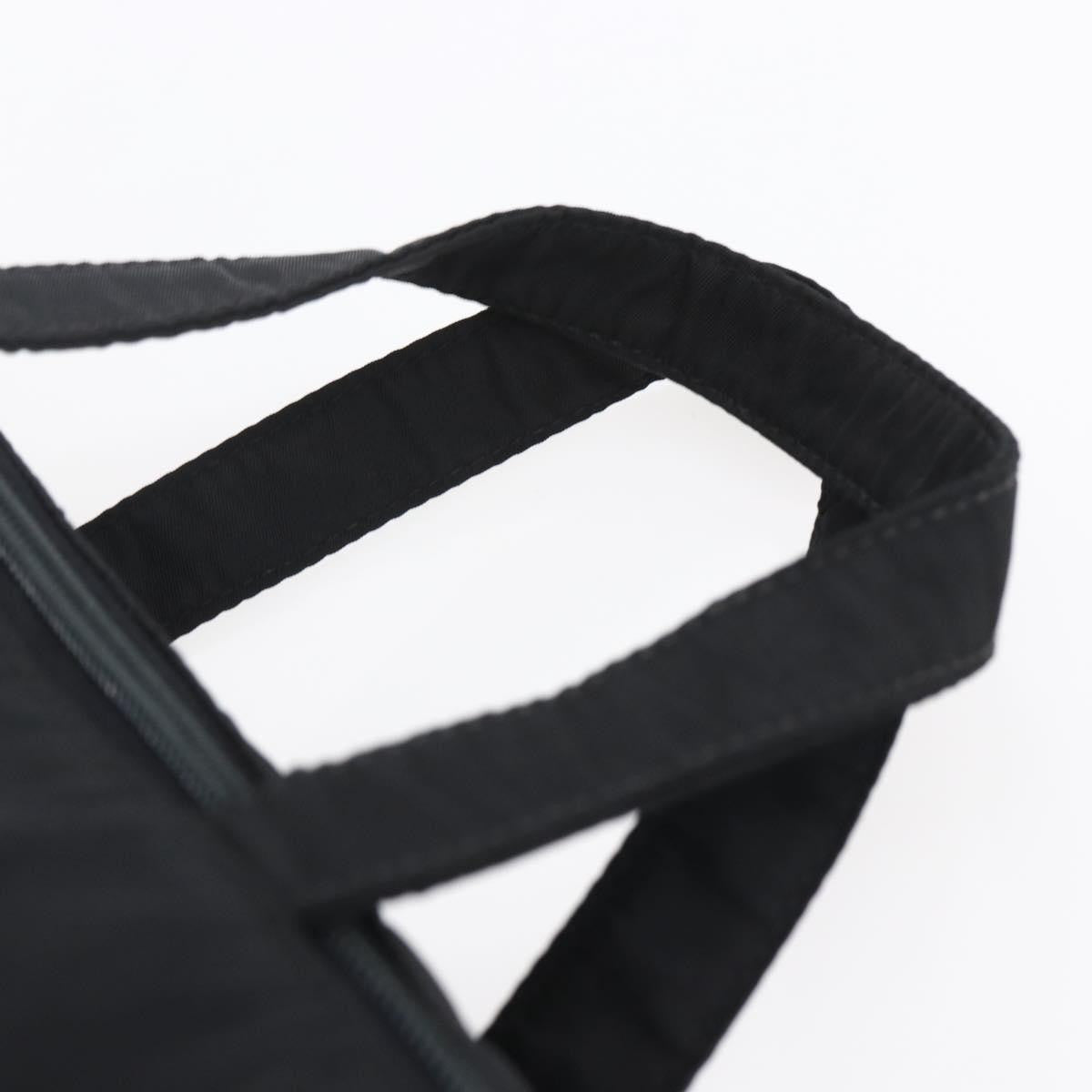 Prada Vintage Handbag Tessuto Black Nylon Handbag