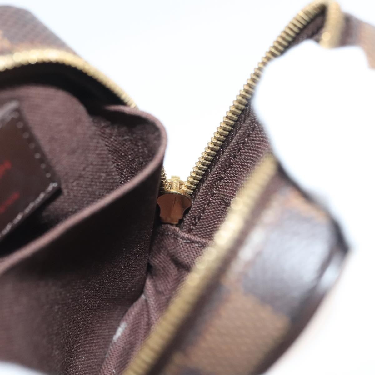 Louis Vuitton Etui Okapi Camera Case Damier Brown Canvas Clutche & Pouche Bag