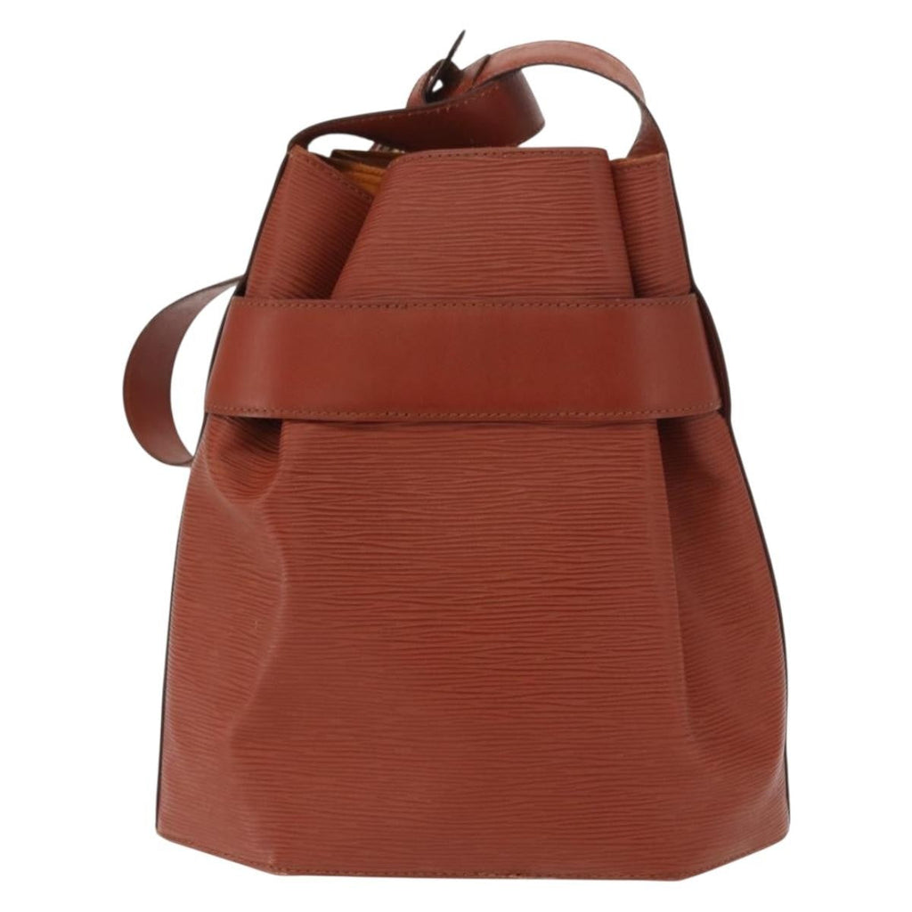 Louis Vuitton Vintage Sac D'epaule Handbag Epi Leather Brown Leather Shoulder Bag
