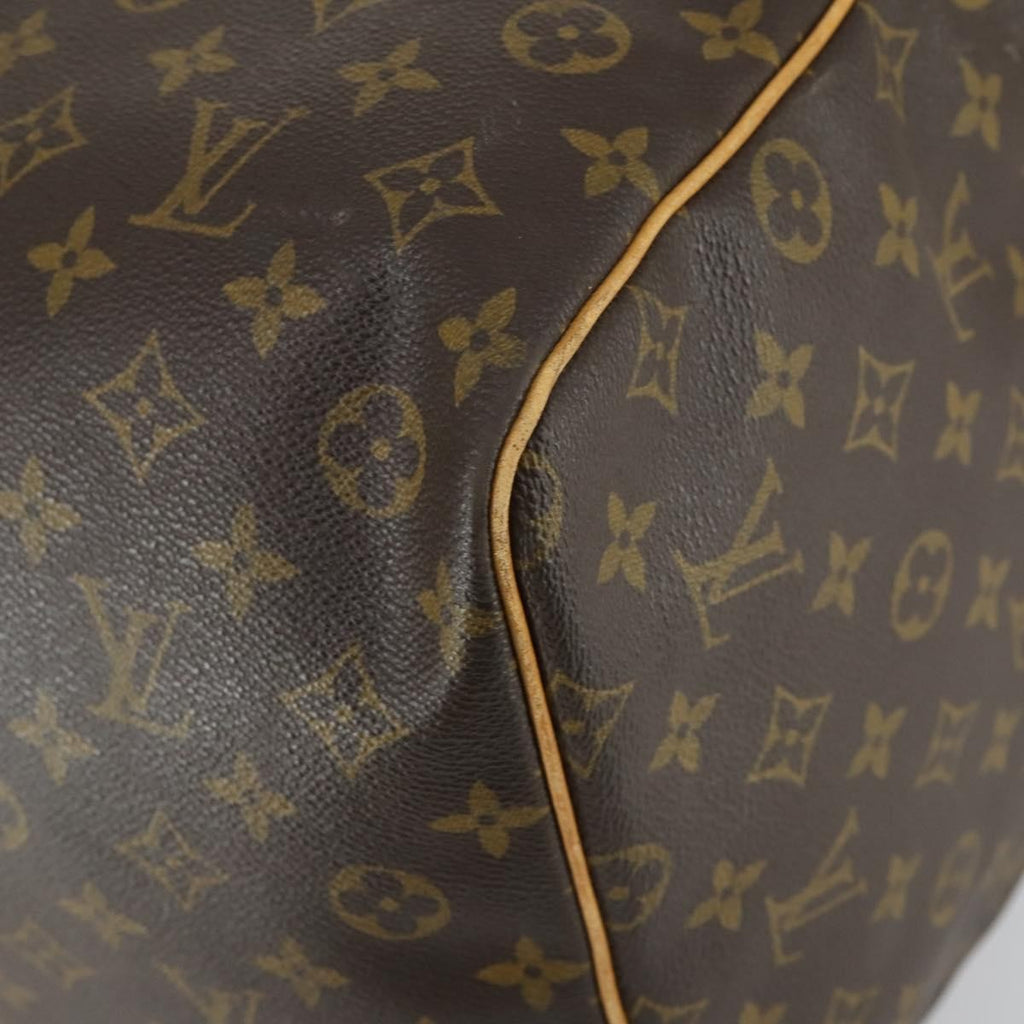 Louis Vuitton Keepall Bag Monogram Canvas Brown Canvas Travel Bag
