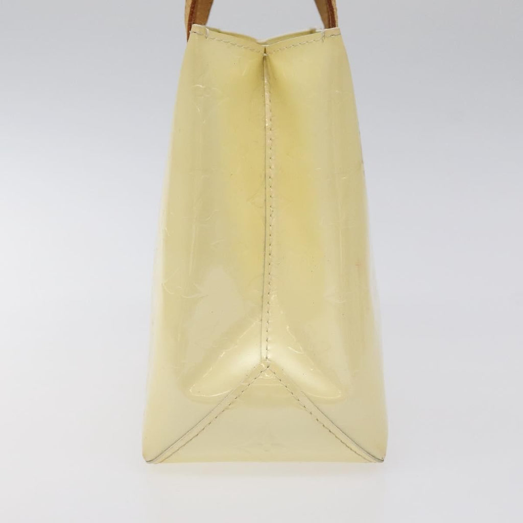 Louis Vuitton Reade Handbag Monogram Vernis Beige Patent_Leather Bag