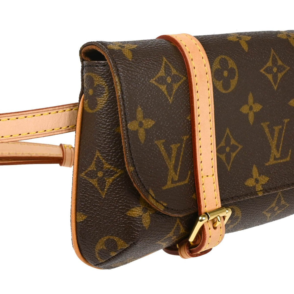 Louis Vuitton Marelle Waist Bag Monogram Canvas Brown Canvas Clutche & Pouche Bag