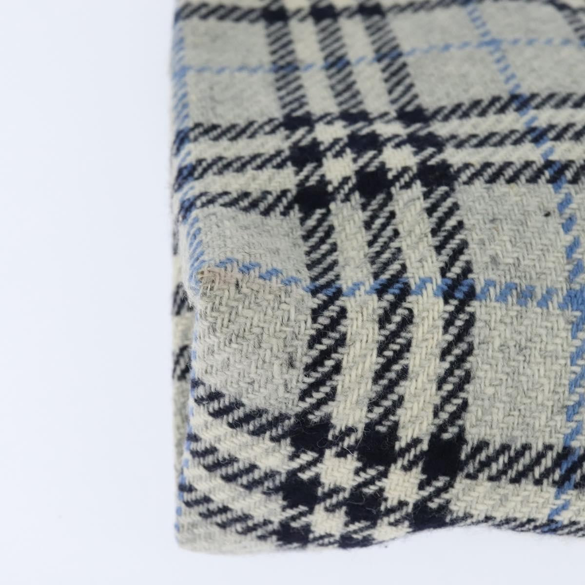 Burberry Nova Check Handbag Tweed Gray Tweed Handbag