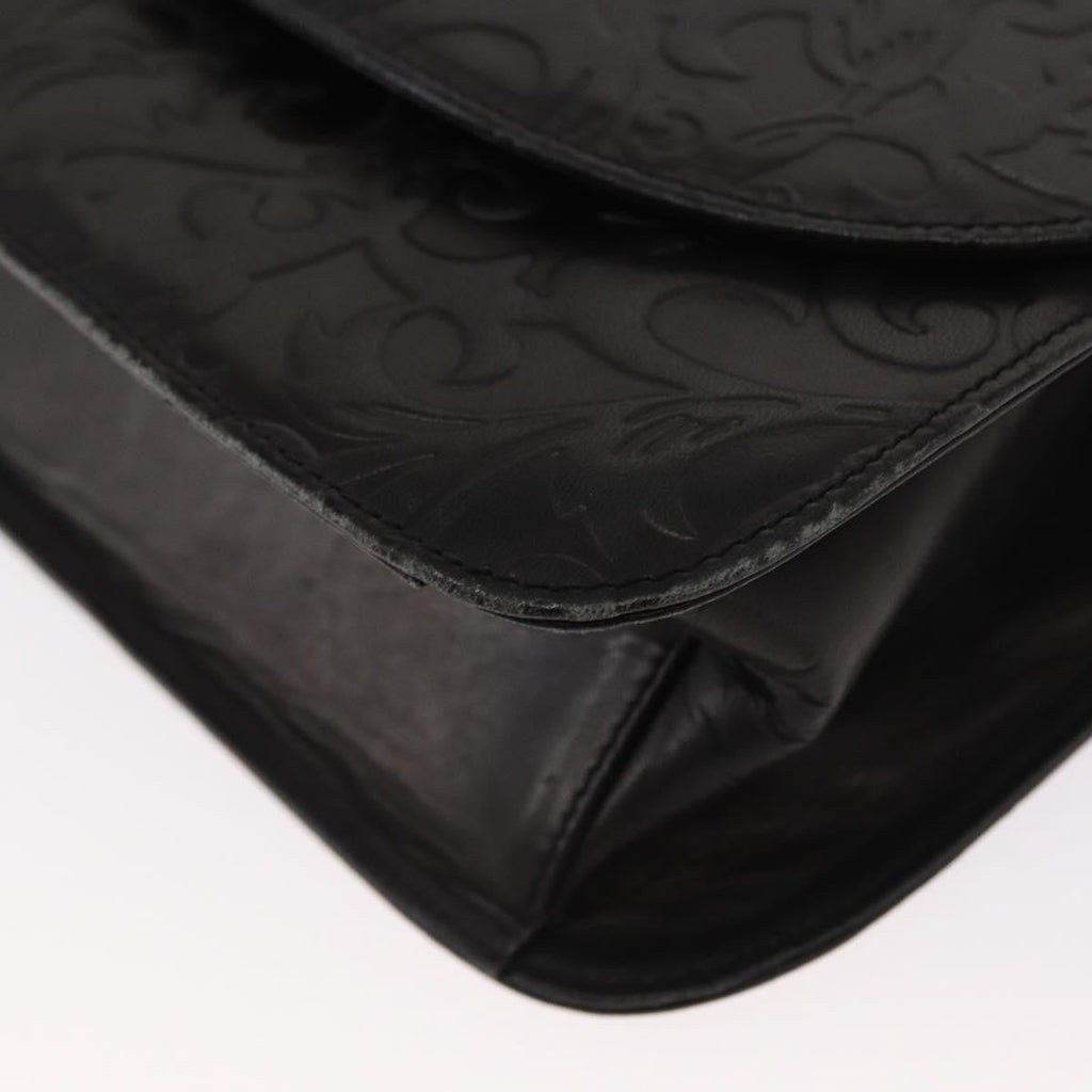 Balenciaga Vintage Handbag Leather Black Leather Hand