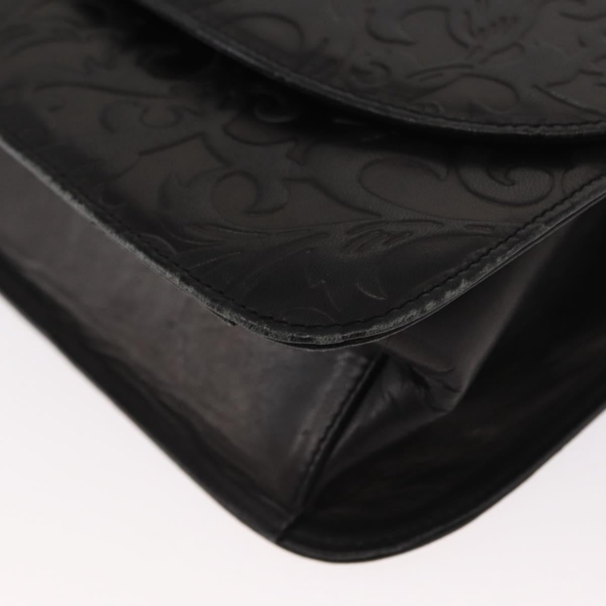 Balenciaga Vintage Handbag Leather Black Leather Hand