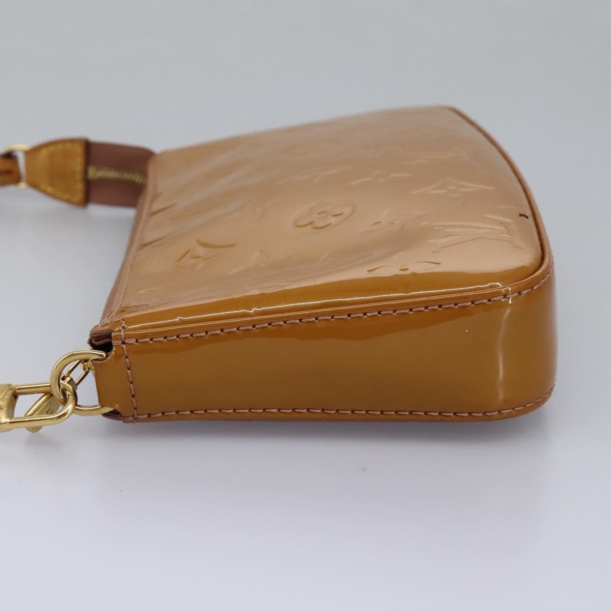 Louis Vuitton Pochette Accessoires Patent Leather Pink Patent_Leather Bag