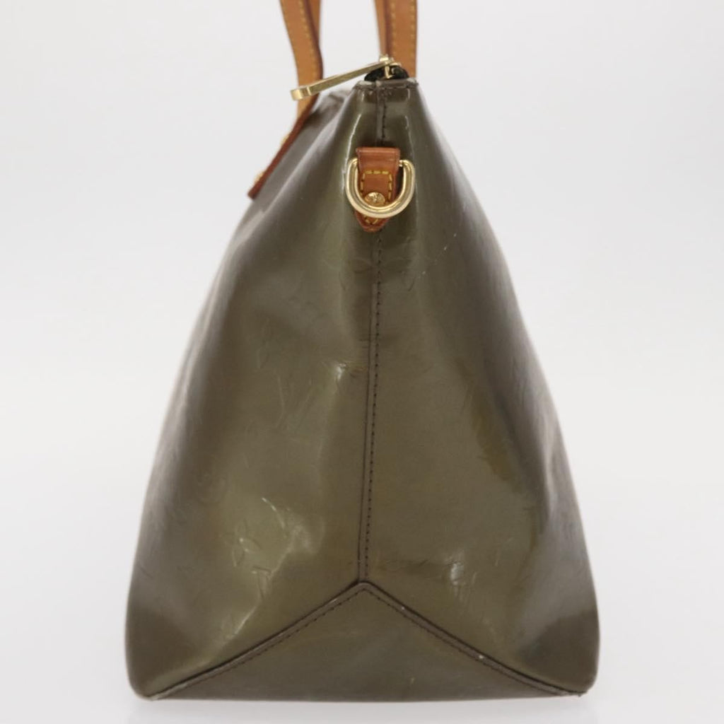 Louis Vuitton Bellevue Handbag Monogram Vernis Brown Patent_Leather Tote Bag