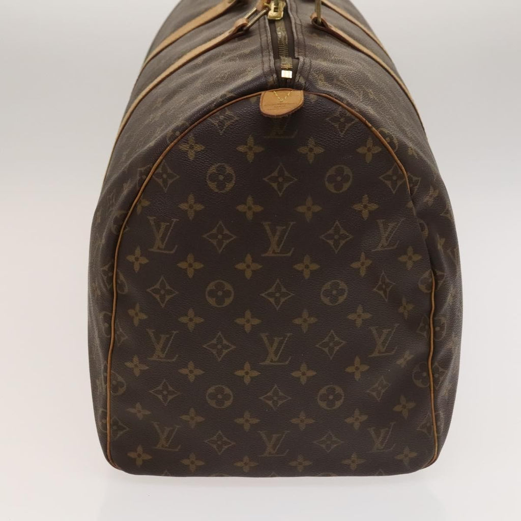 Louis Vuitton Keepall Bag Monogram Canvas Brown Canvas Travel Bag