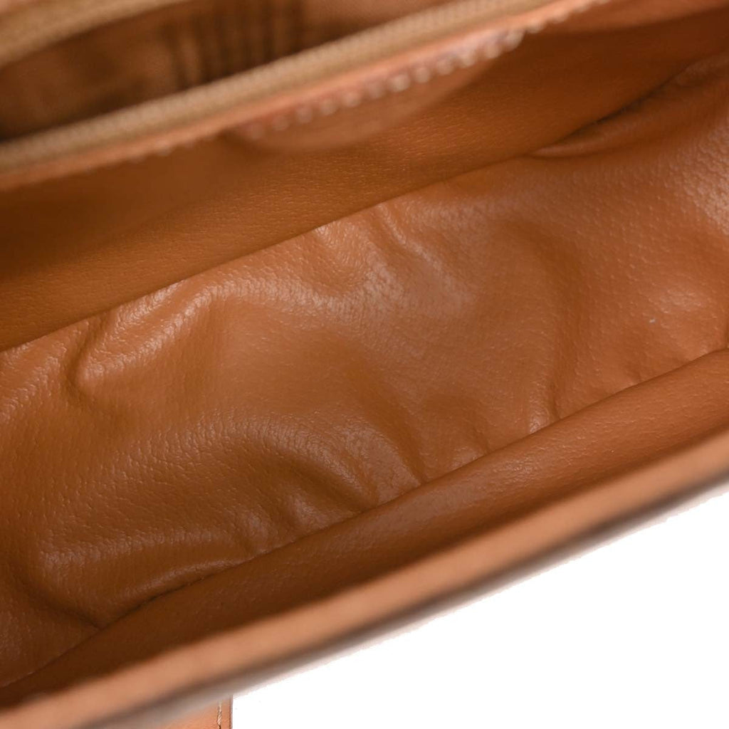 Celine Macadam Shoulder Bag Canvas Brown Pvc Shoulder Bag Bag