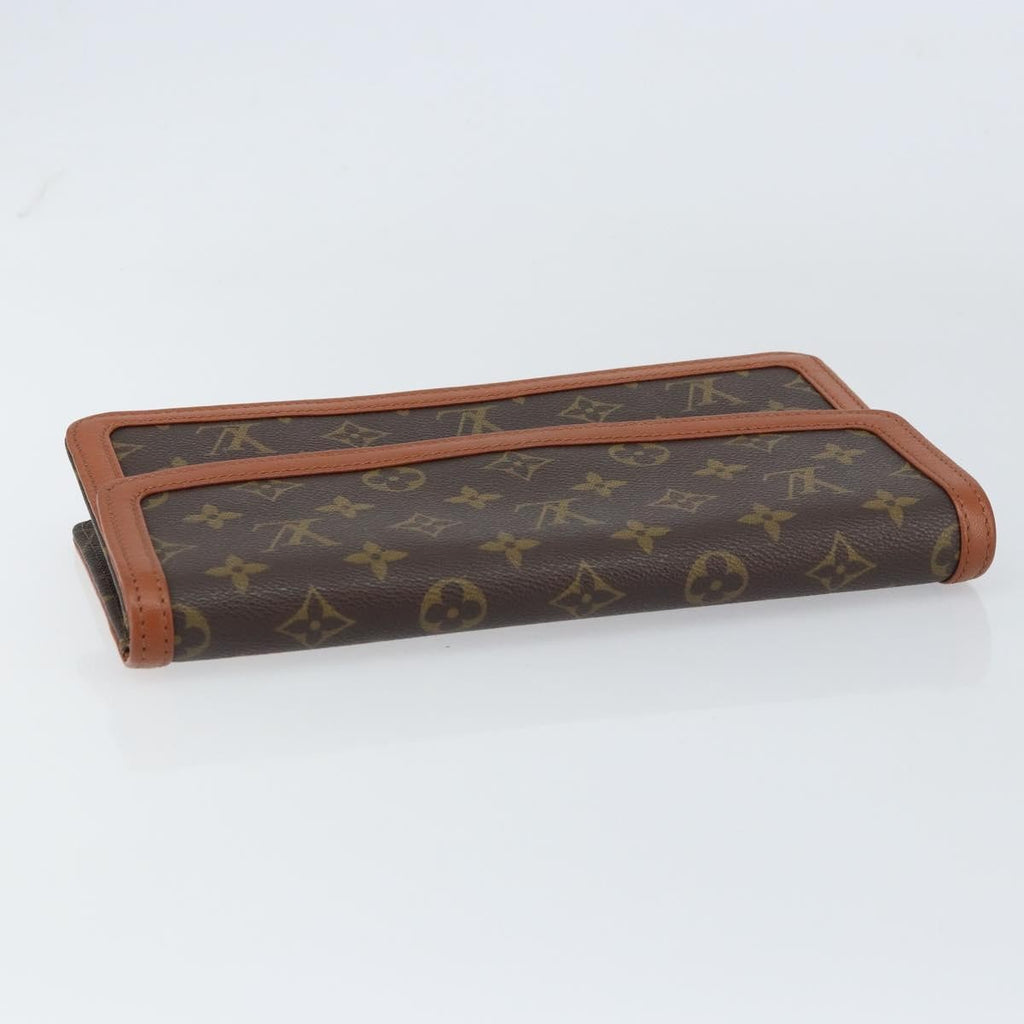 Louis Vuitton Dame Pochette Monogram Canvas Brown Canvas Clutche & Pouche Bag