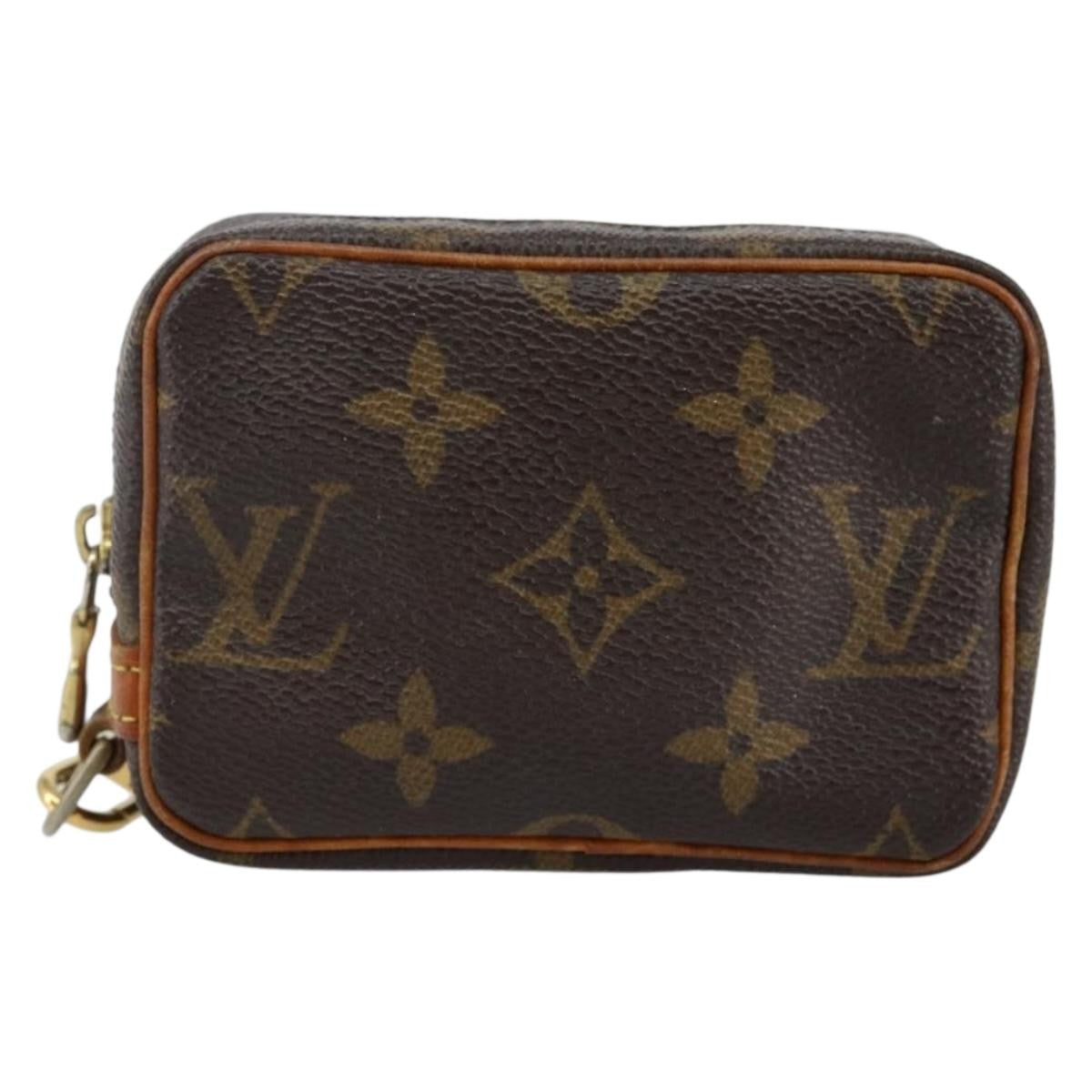 Louis Vuitton Wapity Trousse Pouch Monogram Canvas Brown Canvas Bag