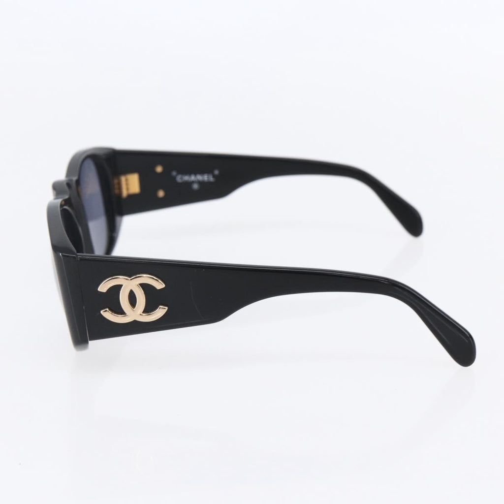 Chanel Chanel Logo Sunglasses Eye Wear Plastic Black Plastic Sunglasse Accessory
