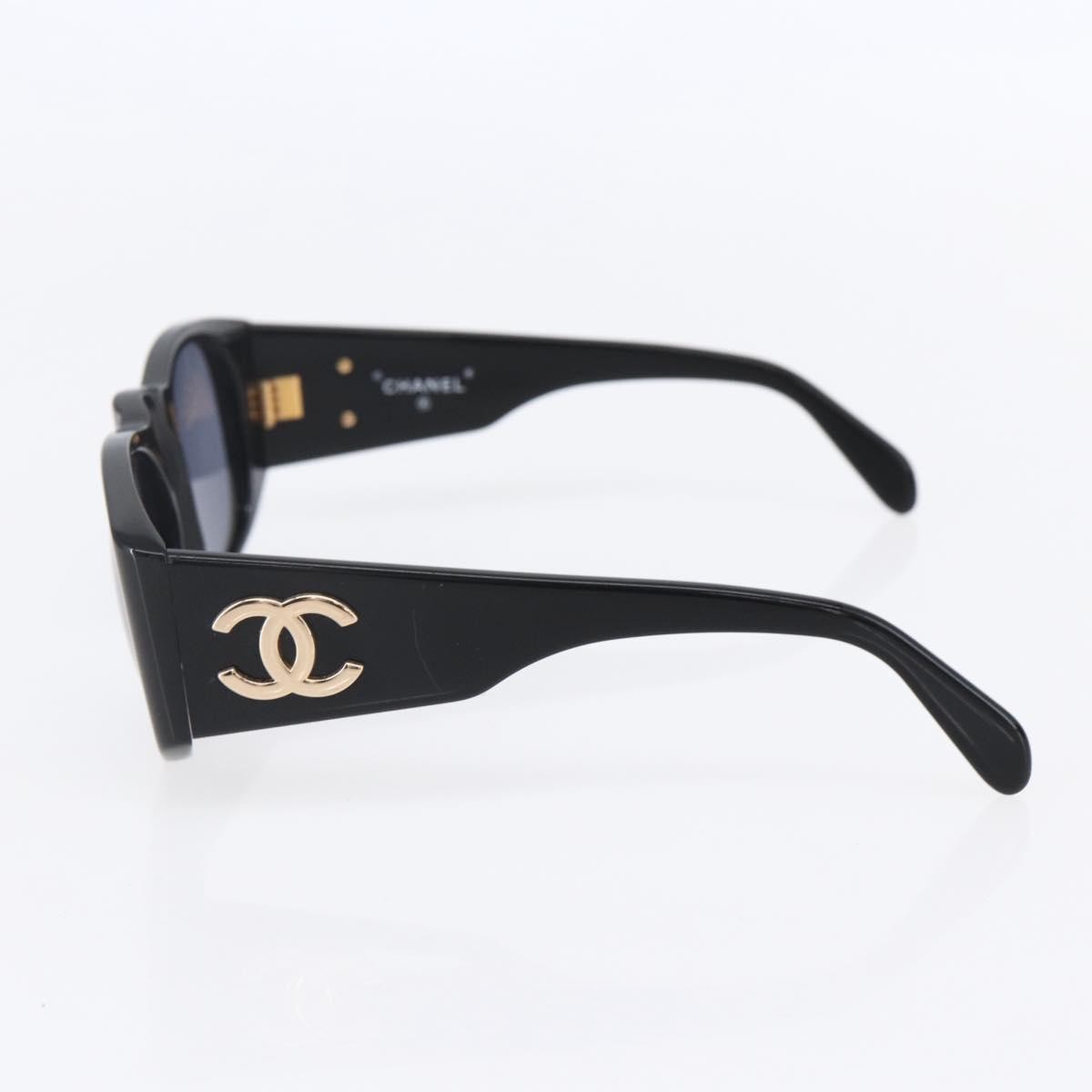 Chanel Chanel Logo Sunglasses Eye Wear Plastic Black Plastic Sunglasse Accessory