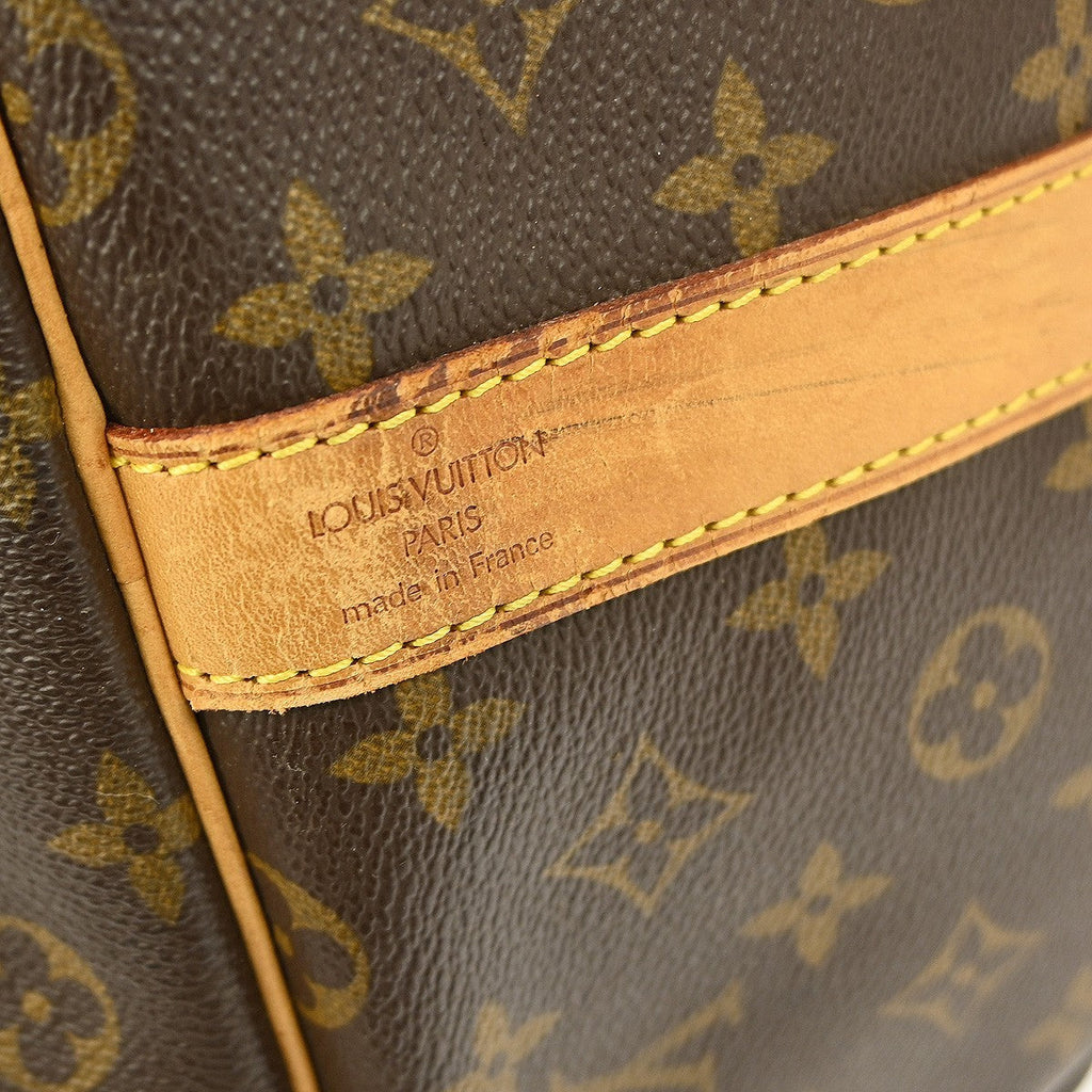 Louis Vuitton Keepall Bandouliere Bag Monogram Canvas Brown Canvas Travel Bag