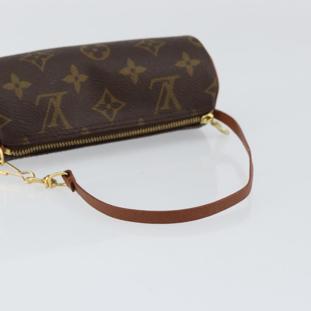 Louis Vuitton Papillon Pochette Monogram Canvas Brown Canvas Clutche & Pouche Bag