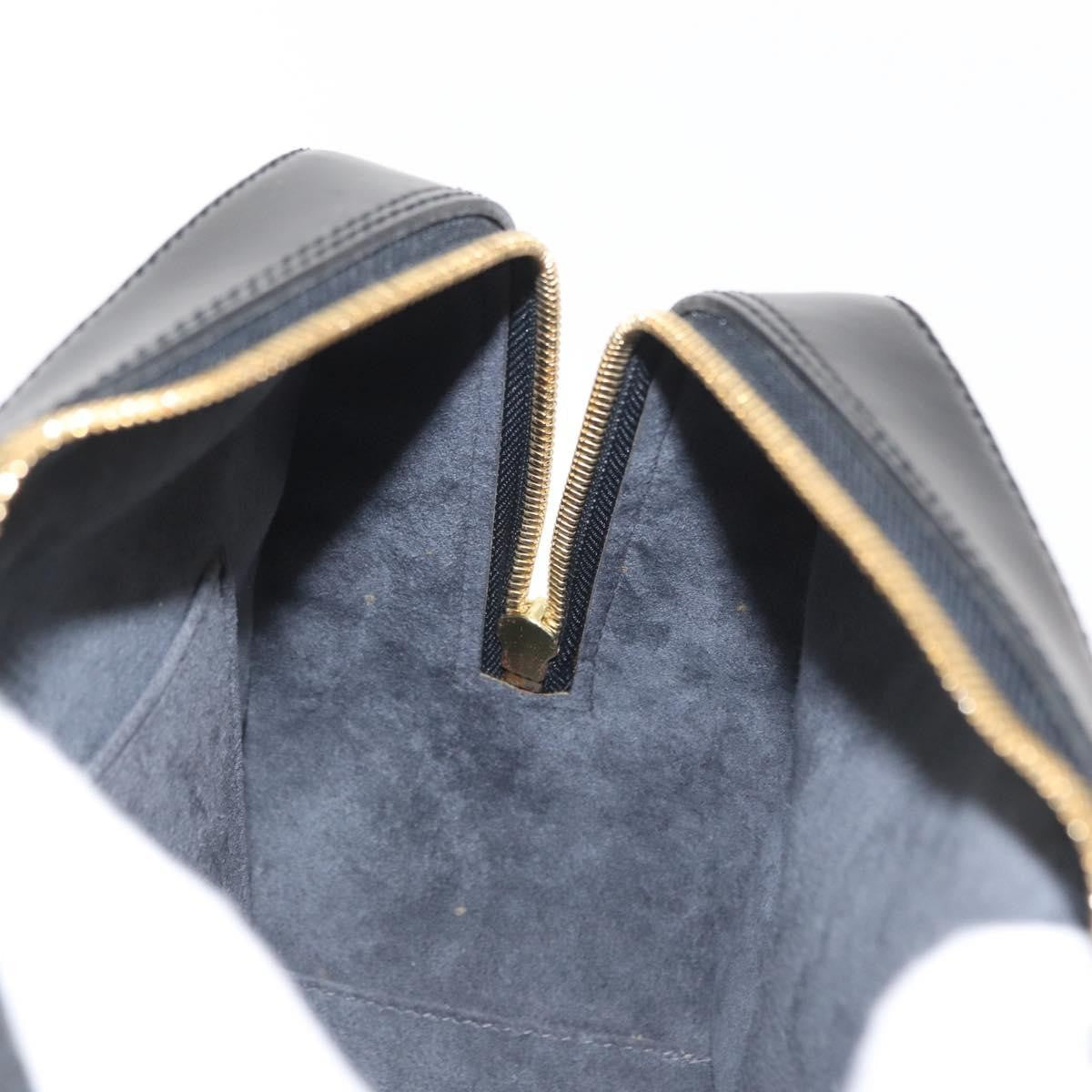 Louis Vuitton Sablons Handbag Epi Leather Black Leather Handbag
