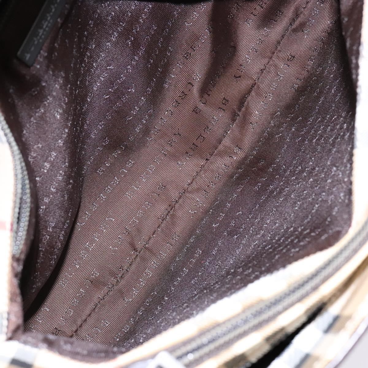 Burberry Vintage Tote Vintage Check Coated Canvas Beige Canvas Tote Bag