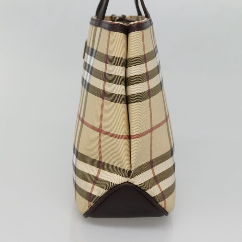 Burberry Nova Check Handbag Nova Check Canvas Beige Canvas Handbag
