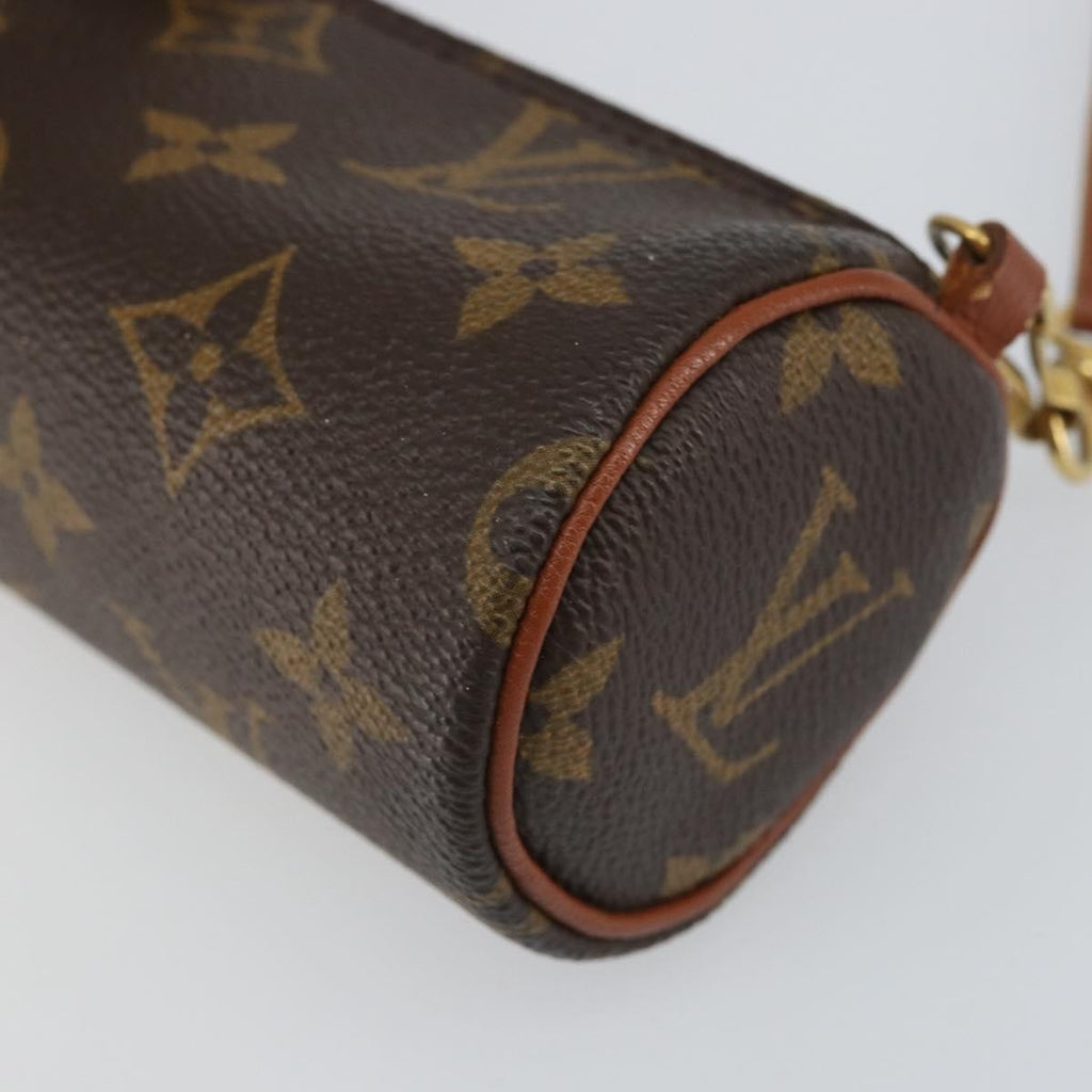 Louis Vuitton Papillon Pochette Monogram Canvas Brown Canvas Clutche & Pouche Bag