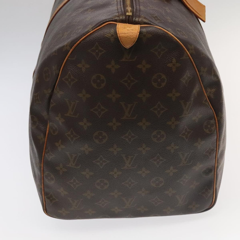 Louis Vuitton Keepall Bag Monogram Canvas Brown Canvas Travel Bag