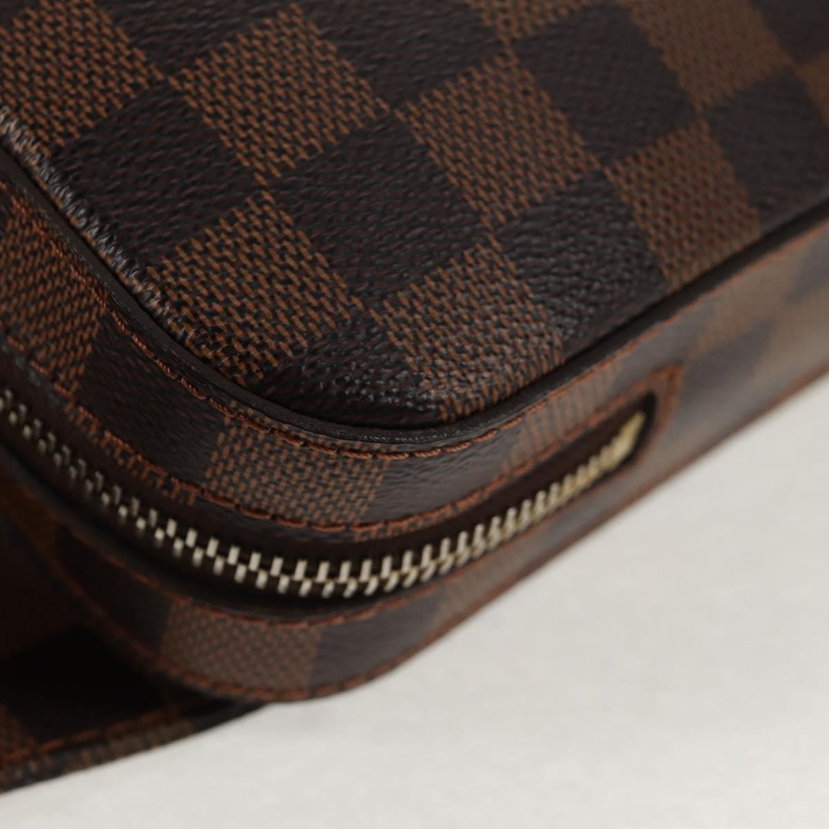 Louis Vuitton Geronimos Waist Bag Damier Brown Canvas Bag
