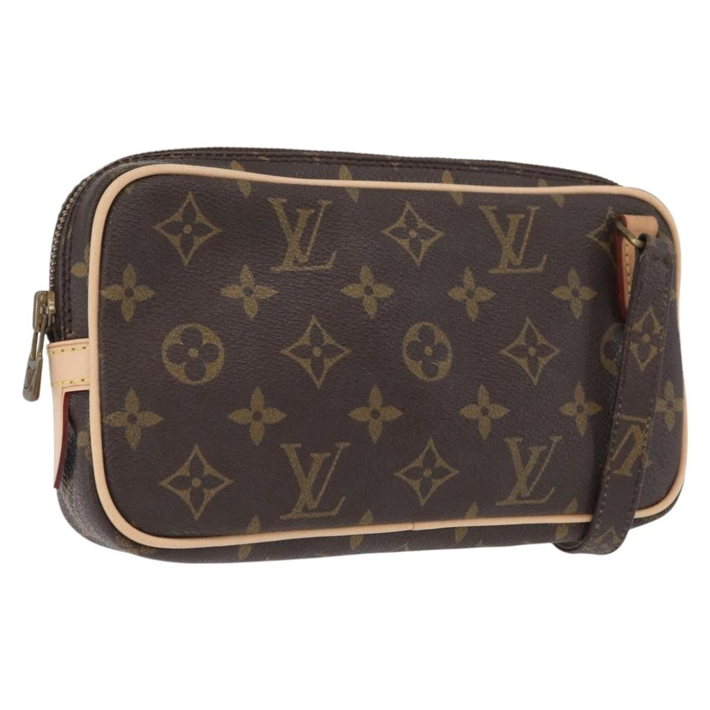 Louis Vuitton Pochette Marly Bandouliere Bag Monogram Canvas Brown Canvas Shoulder Bag