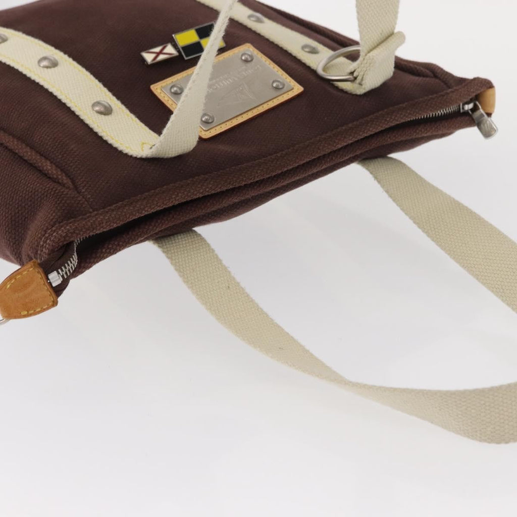 Louis Vuitton Antigua Tote Canvas Brown Canvas Tote Bag