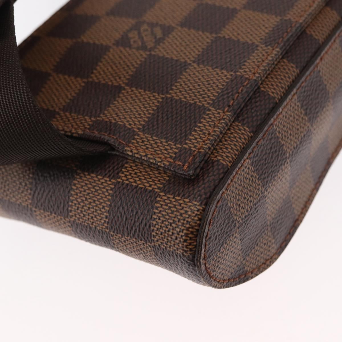Louis Vuitton Geronimos Waist Bag Damier Brown Canvas Shoulder Bag