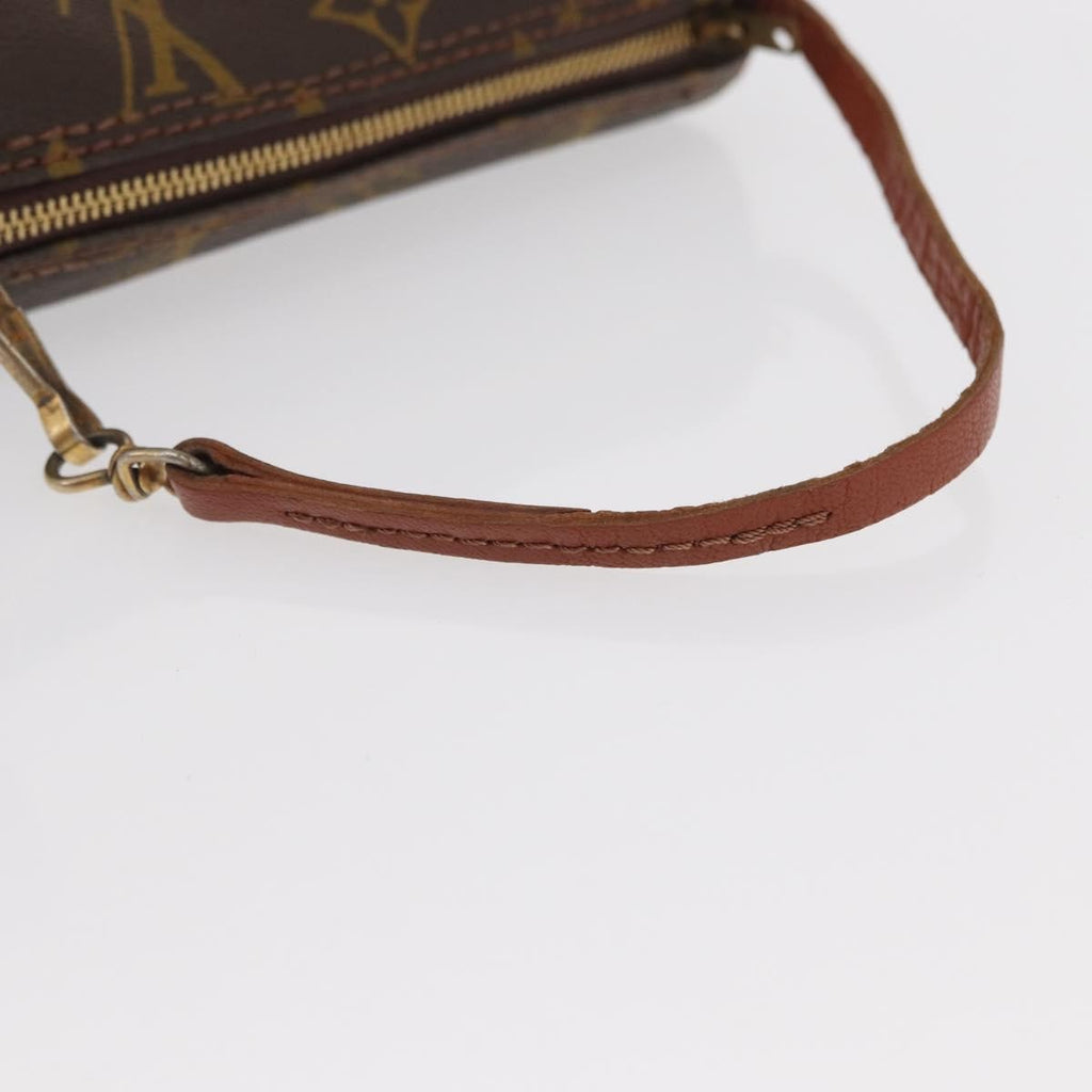 Louis Vuitton Papillon Pochette Monogram Canvas Brown Canvas Clutche & Pouche Bag