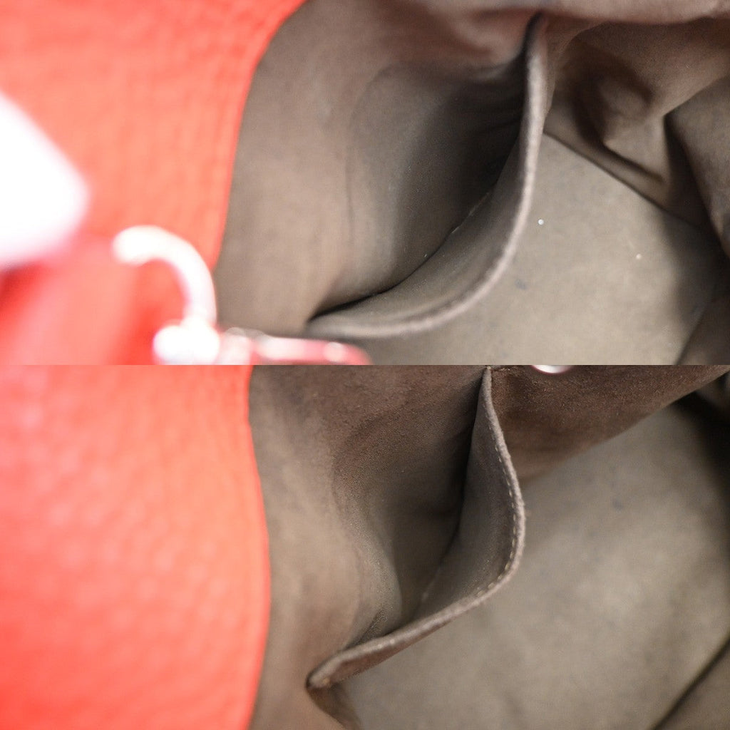 Fendi Selleria Anna Bucket Bag Leather Red Leather Tote Bag Bag