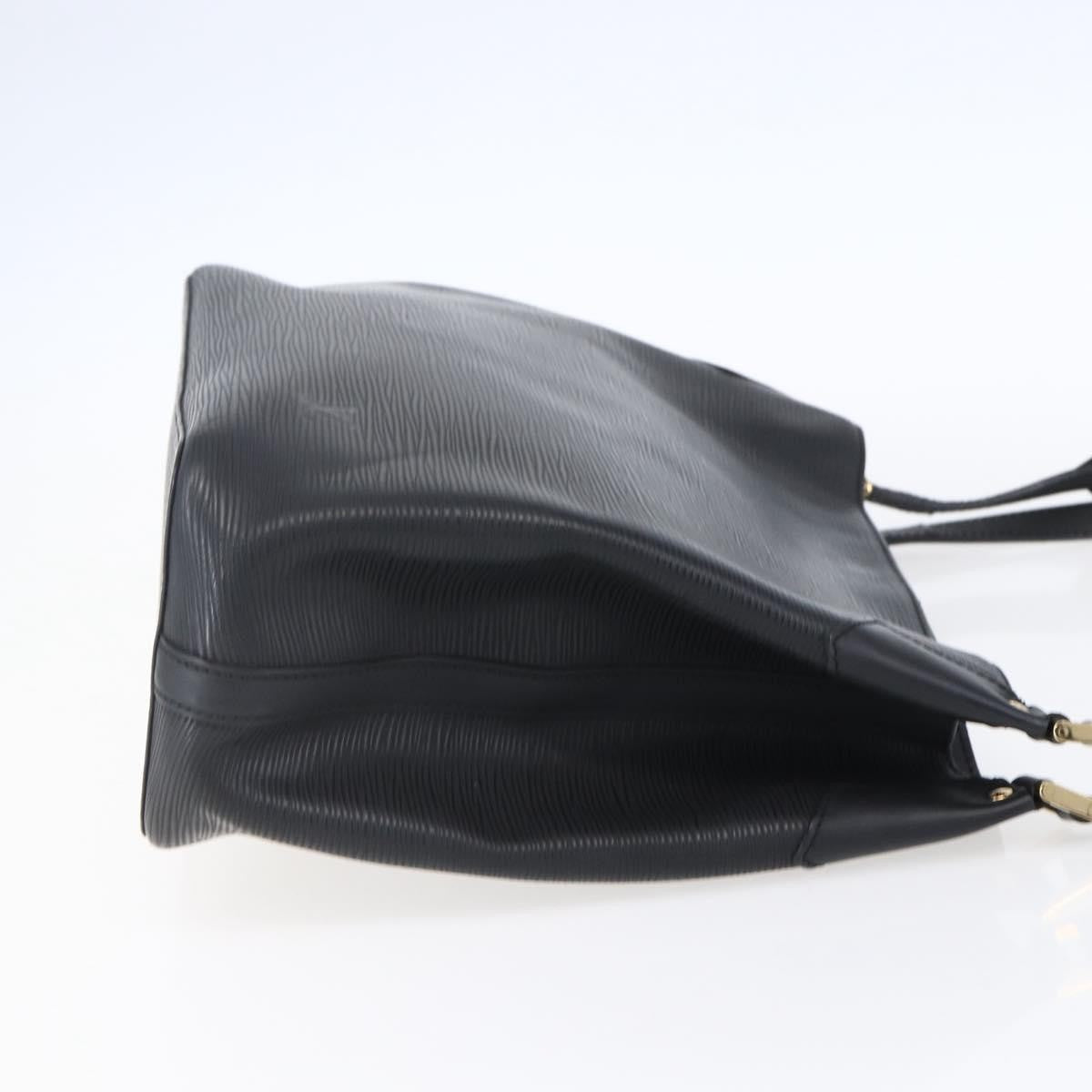 Louis Vuitton Mandara Handbag Epi Leather Black Leather Shoulder Bag