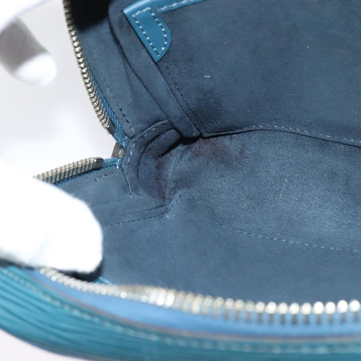 Louis Vuitton Neo Hoche Clutch Epi Leather Blue Leather Clutche & Pouche Bag