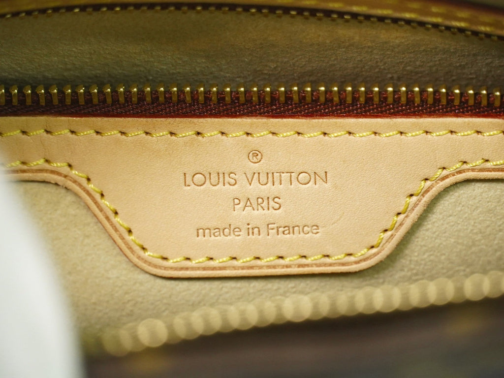 Louis Vuitton Monogram Looping Handbag Monogram Canvas Brown Canvas Shoulder Bag