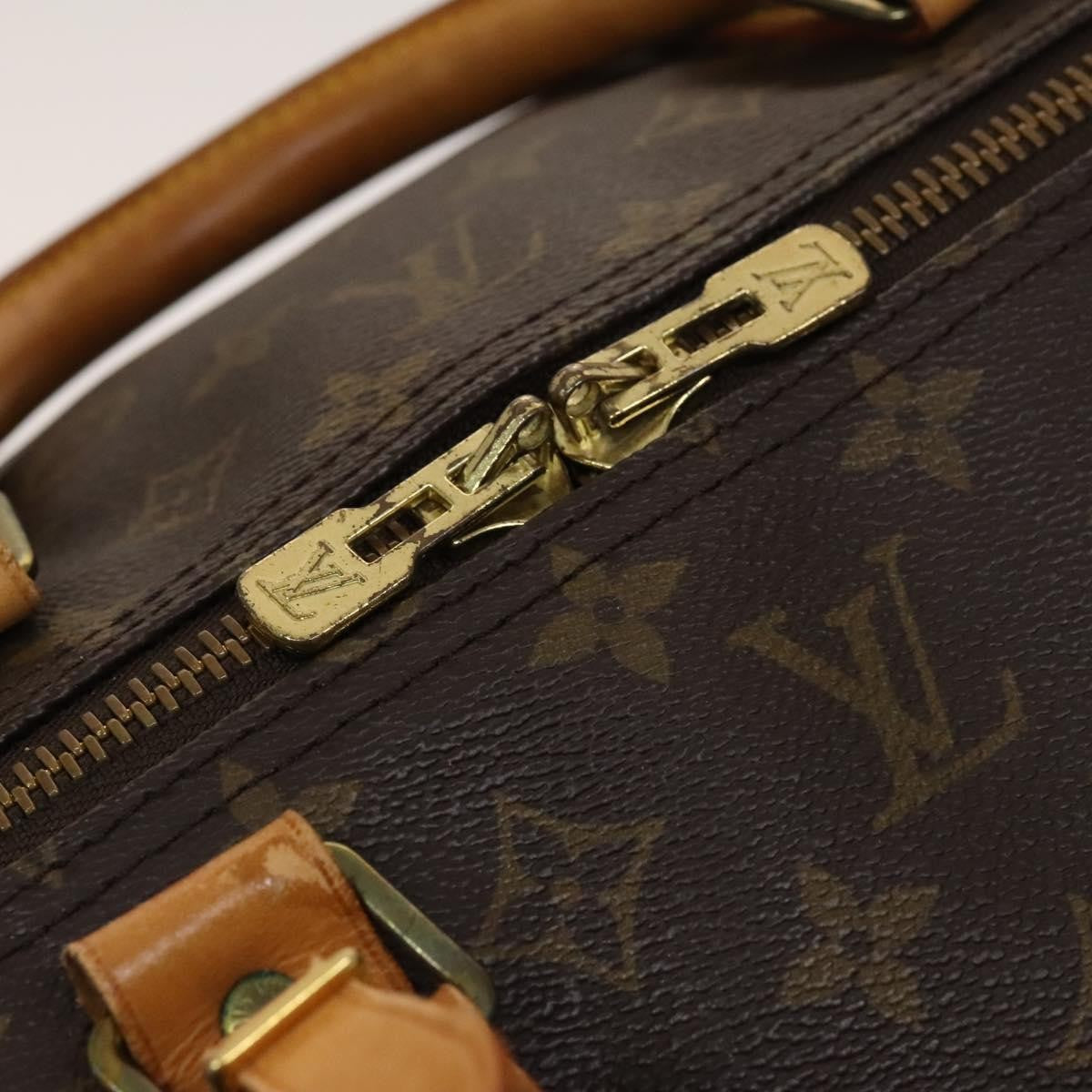 Louis Vuitton Keepall Bag Monogram Canvas Brown Canvas Travel Bag