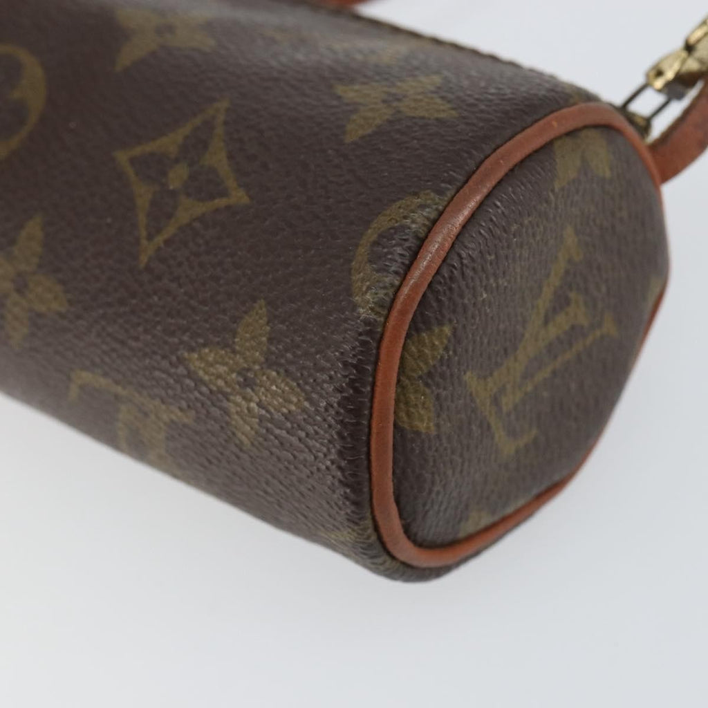 Louis Vuitton Papillon Pochette Monogram Canvas Brown Canvas Clutche & Pouche Bag