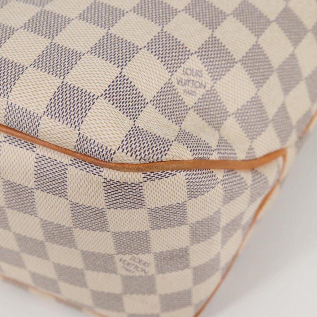 Louis Vuitton Delightful Nm Handbag Damier White Canvas Bag