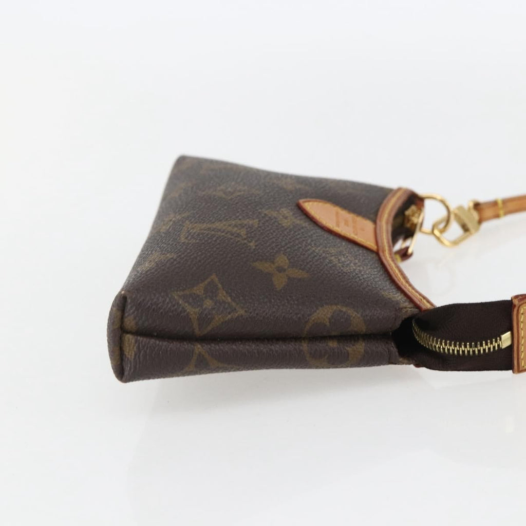 Louis Vuitton Delightful Pochette Monogram Canvas Brown Canvas Clutche & Pouche Bag