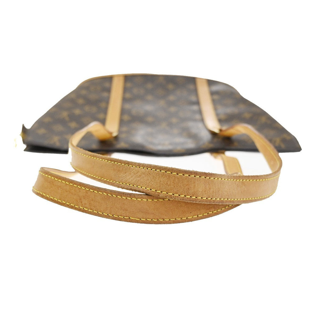 Louis Vuitton Babylone Handbag Monogram Canvas Brown Canvas Shoulder Bag