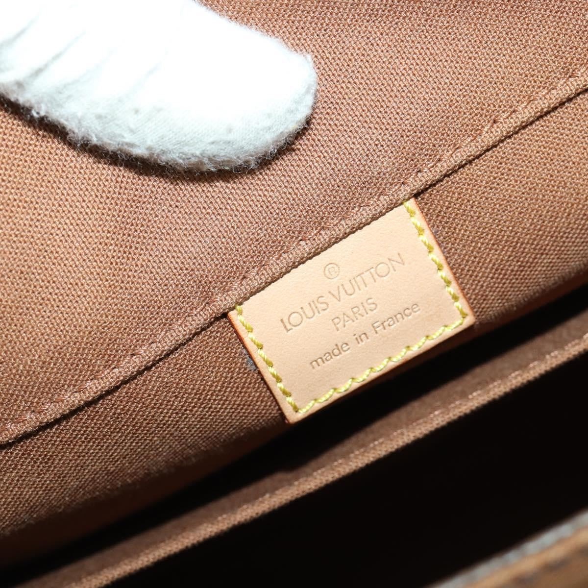 Louis Vuitton Abbesses Messenger Bag Monogram Canvas Brown Canvas Shoulder Bag