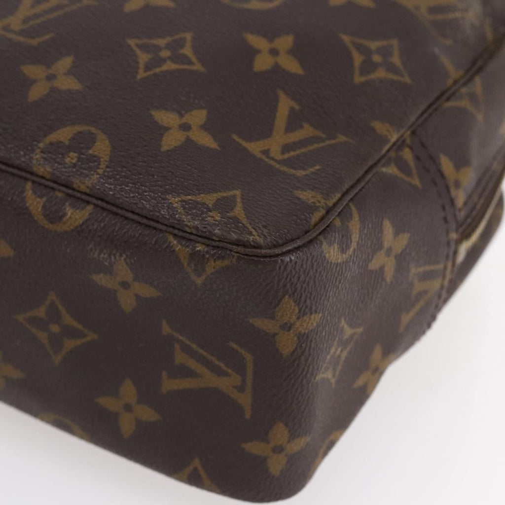 Louis Vuitton Trousse Toilette Monogram Canvas Brown Canvas Clutche & Pouche Bag